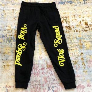 David Dobrik Vlog Squad Joggers Size M